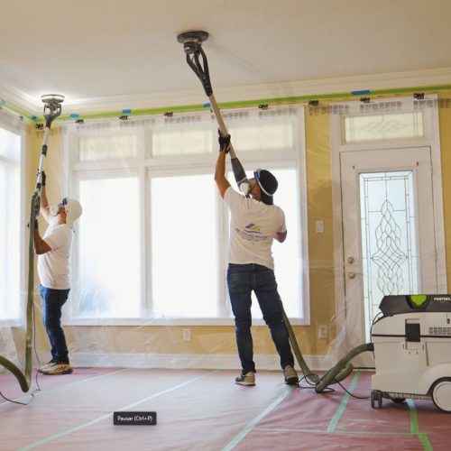 Popcorn Ceiling Removal